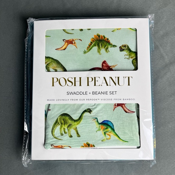 Posh Peanut Other - Posh Peanut swaddle +beanie set Bamboo New